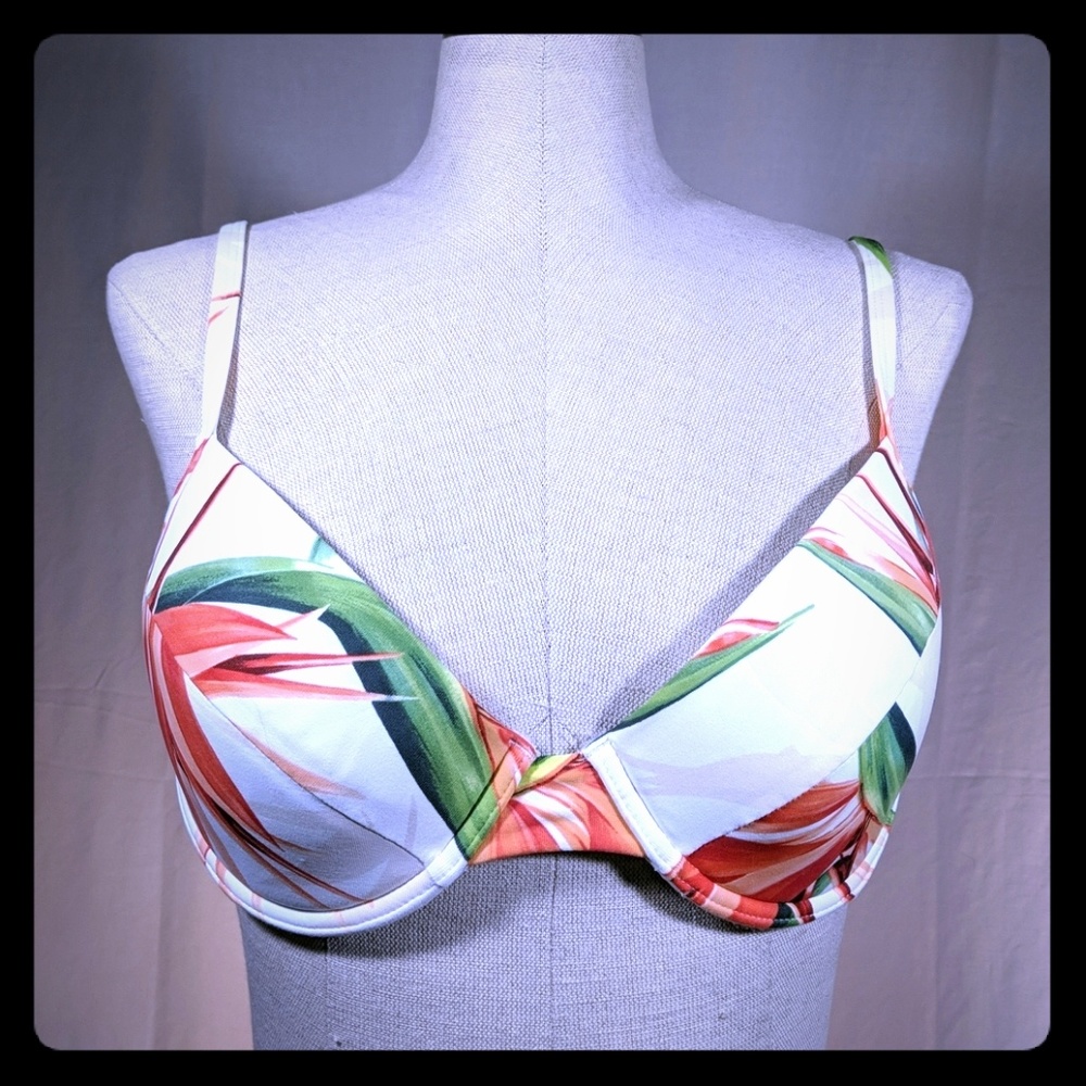 Tommy Bahama bra bikini top swimsuit 38C